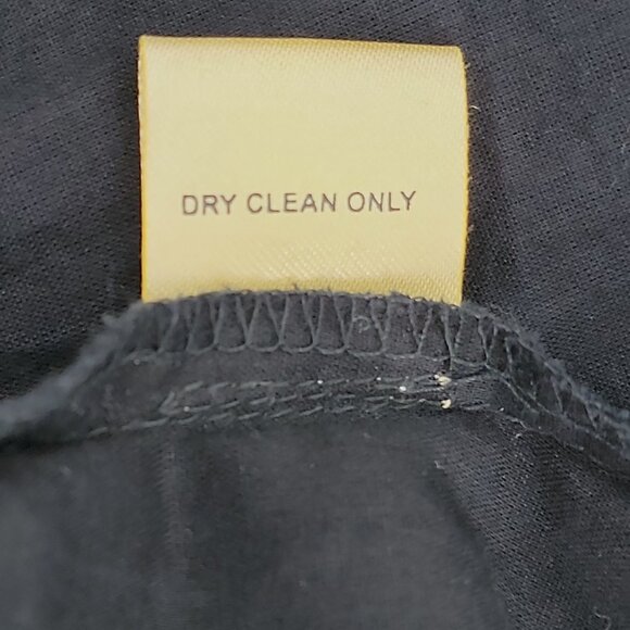 LoveStitch Black Boho Embroidered Dress Sz S Crochet Lace Straps Festival Style - Picture 9 of 11